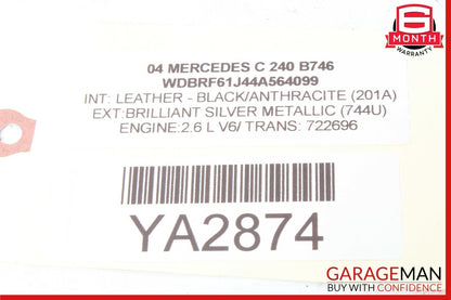 Mercedes W203 C320 C240 CLK350 Rear Left or Right Side Lower Thrust Control Arm
