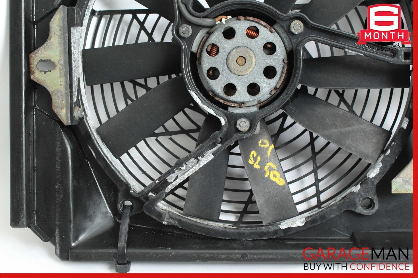94-02 Mercedes R129 SL500 SL600 Radiator Cooling Fan Shroud Motor Original OEM