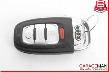 14-16 Audi SQ5 Ignition Starter Control Switch w/ Key 8K0909131D OEM