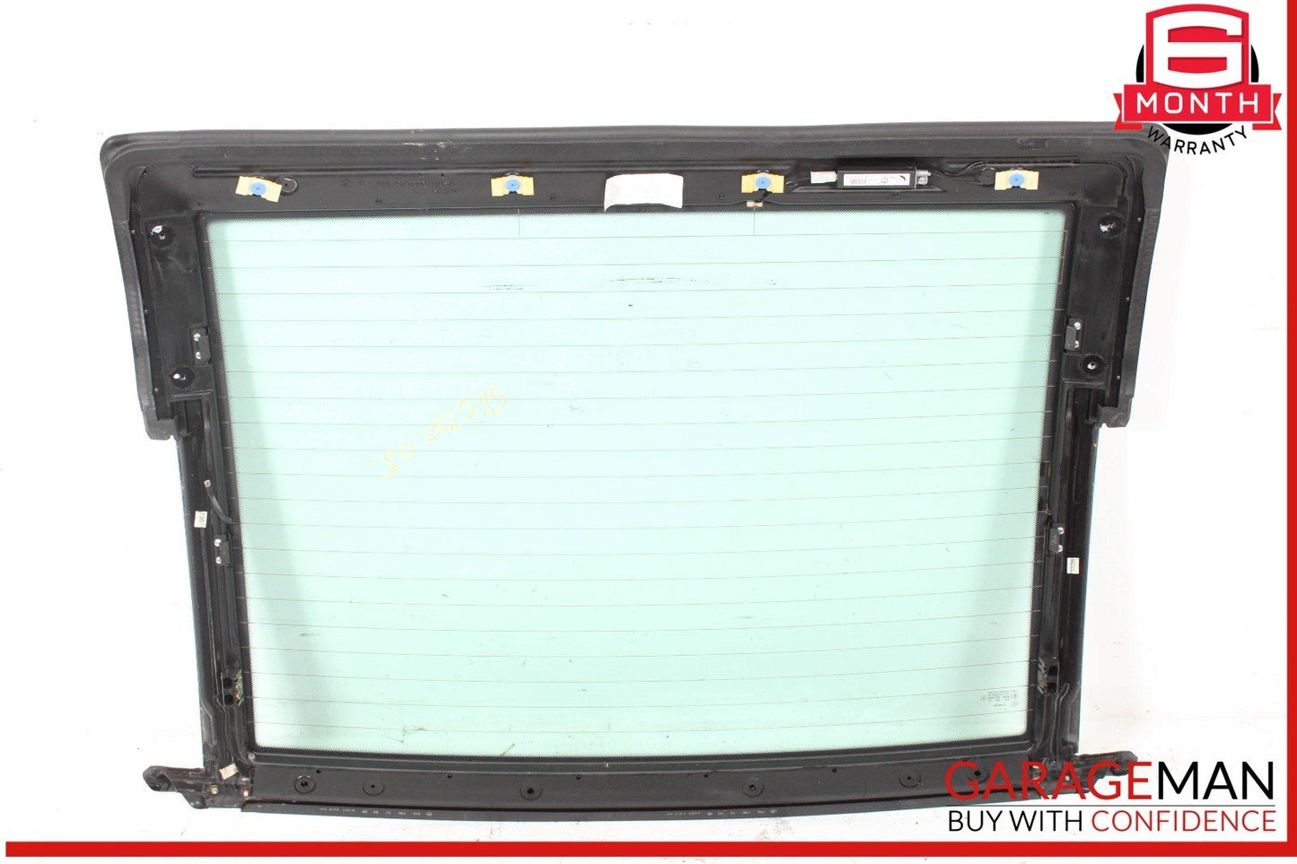 03-12 Mercedes R230 SL500 SL55 AMG Rear Back Windshield Glass Clear OEM