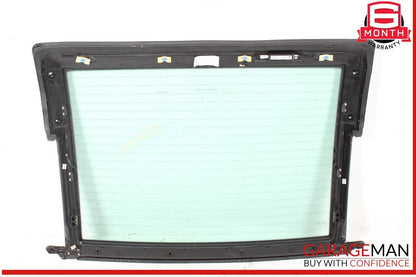 03-12 Mercedes R230 SL500 SL55 AMG Rear Back Windshield Glass Clear OEM