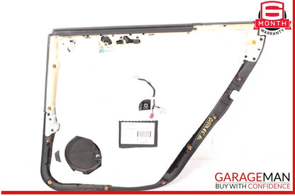 13-16 Mercedes X166 GL550 GL350 Interior Door Panel Rear Left Side Black OEM