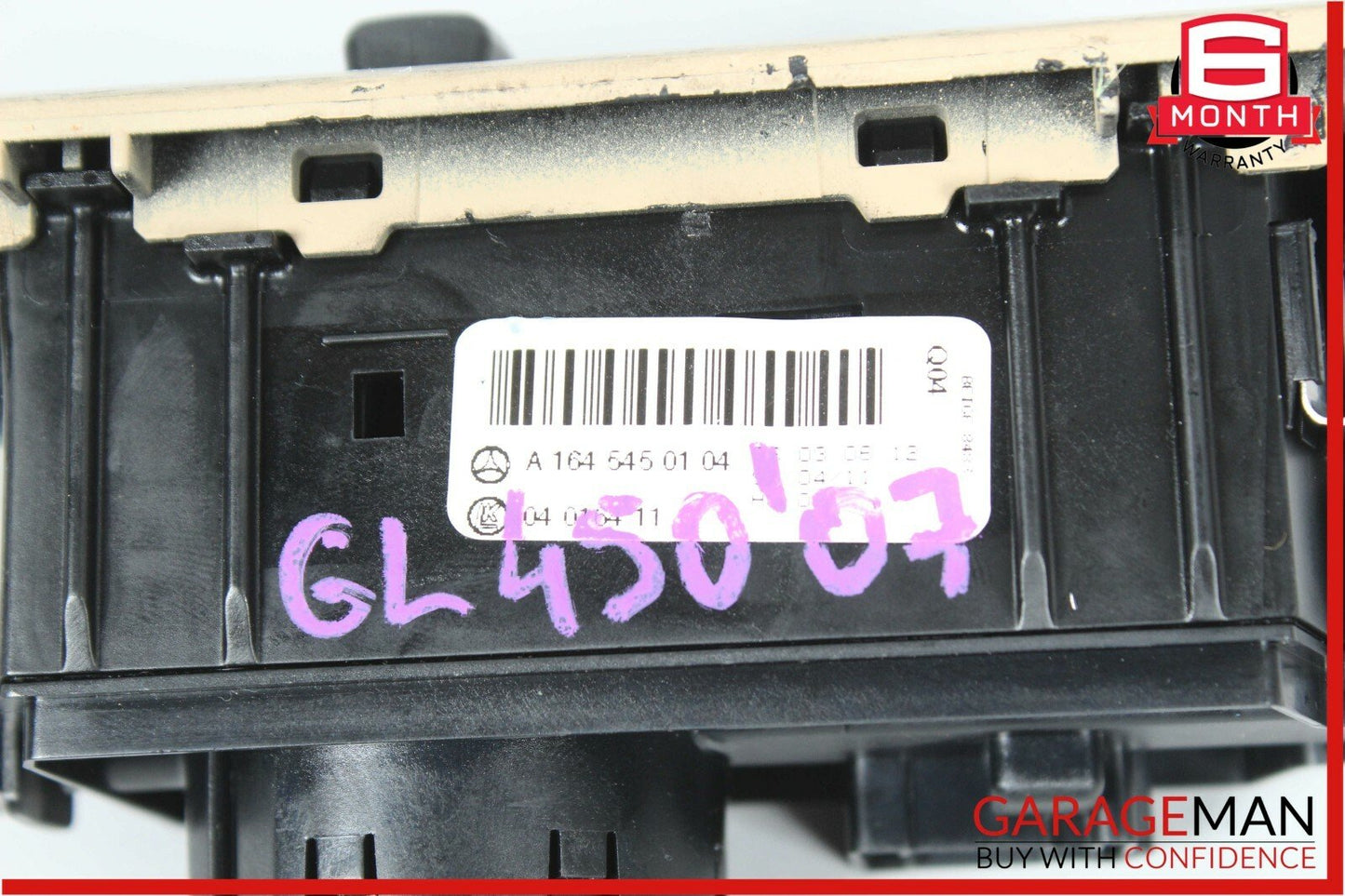 06-11 Mercedes X164 GL450 GL550 ML63 AMG Headlight Control Switch Module OEM