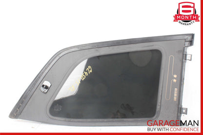 13-19 Mercedes X166 GL450 GLS550 Rear Left Side Quarter Window Glass Trim Assy