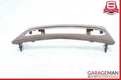 08-14 Mercedes W204 C280 C300 AC A/C Climate Control Switch Trim Bezel Wood