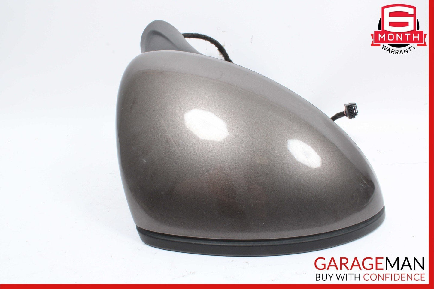 11-14 Porsche Cayenne 958 Front Right Passenger Side Mirror Rear View Door Brown