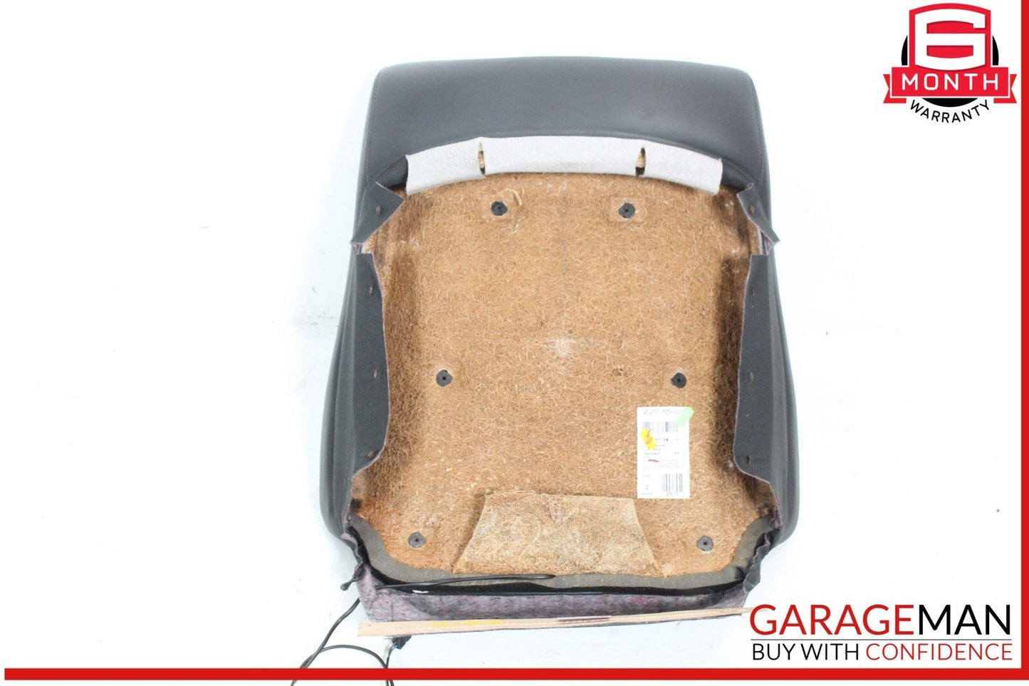 03-06 Mercedes W220 S500 Front Right or Left Top Upper Seat Cushion Black OEM