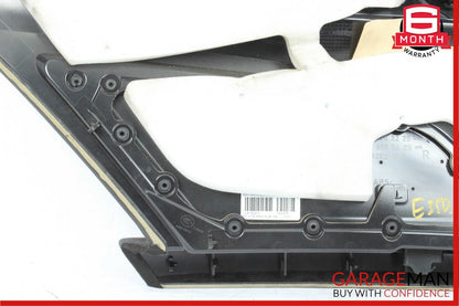 14-16 Mercedes W212 E400 Coupe Rear Right Interior Door Panel Leather Black OEM