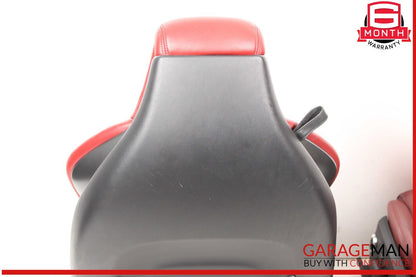 18-24 Audi S5 Complete Front & Rear Seats Seat Cushion Assembly Red OEM