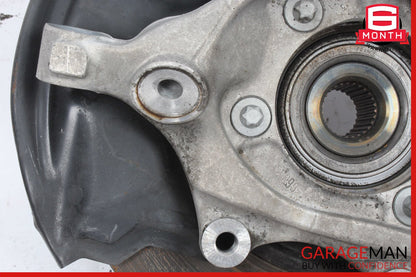 08-14 Mercedes W204 C250 Rear Left Side Spindle Knuckle Hub Bearing Brake Rotor