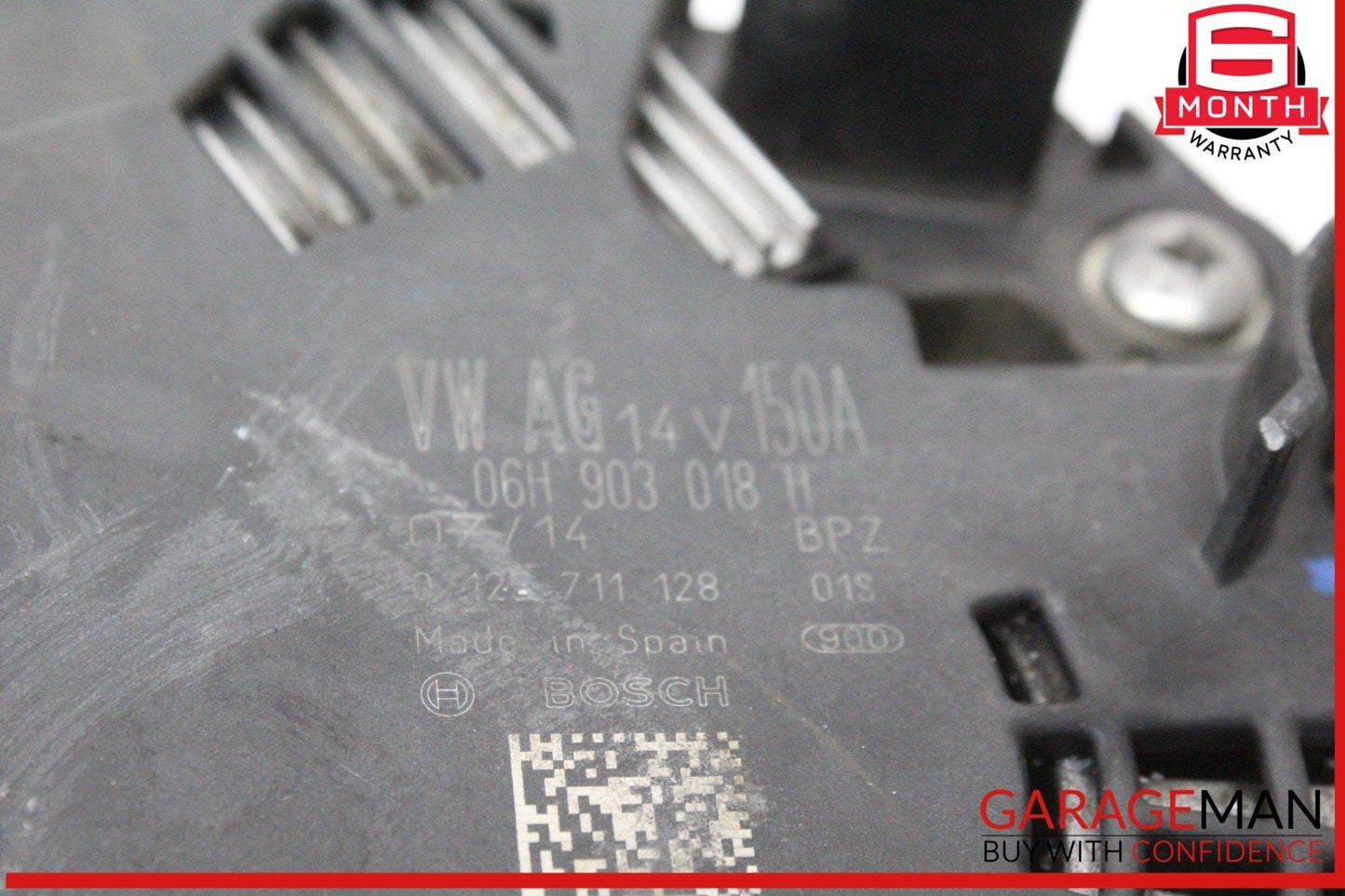 13-16 Audi A4 Engine Alternator Generator Bosch 150A 14V 06H903018H OEM