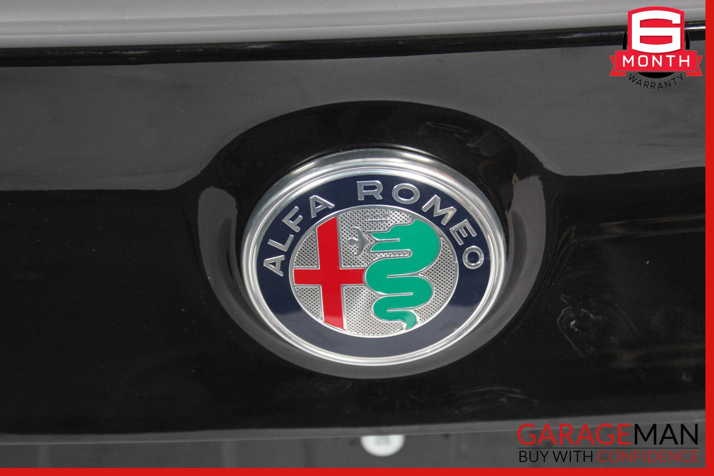 17-22 Alfa Romeo Giulia Trunk Lid Shell Black OEM