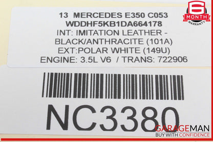 12-15 Mercedes W212 E350 C300 Console Head Unit Controller Knob Multi Switch OEM