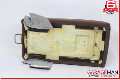 14-17 Mercedes W222 S550 S63 AMG Rear Center Middle Lower Seat Cushion Brown OEM