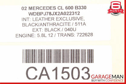 00-06 Mercedes CLK600 AMG S430 SL500 ML500 Voice Command Control Module Unit OEM