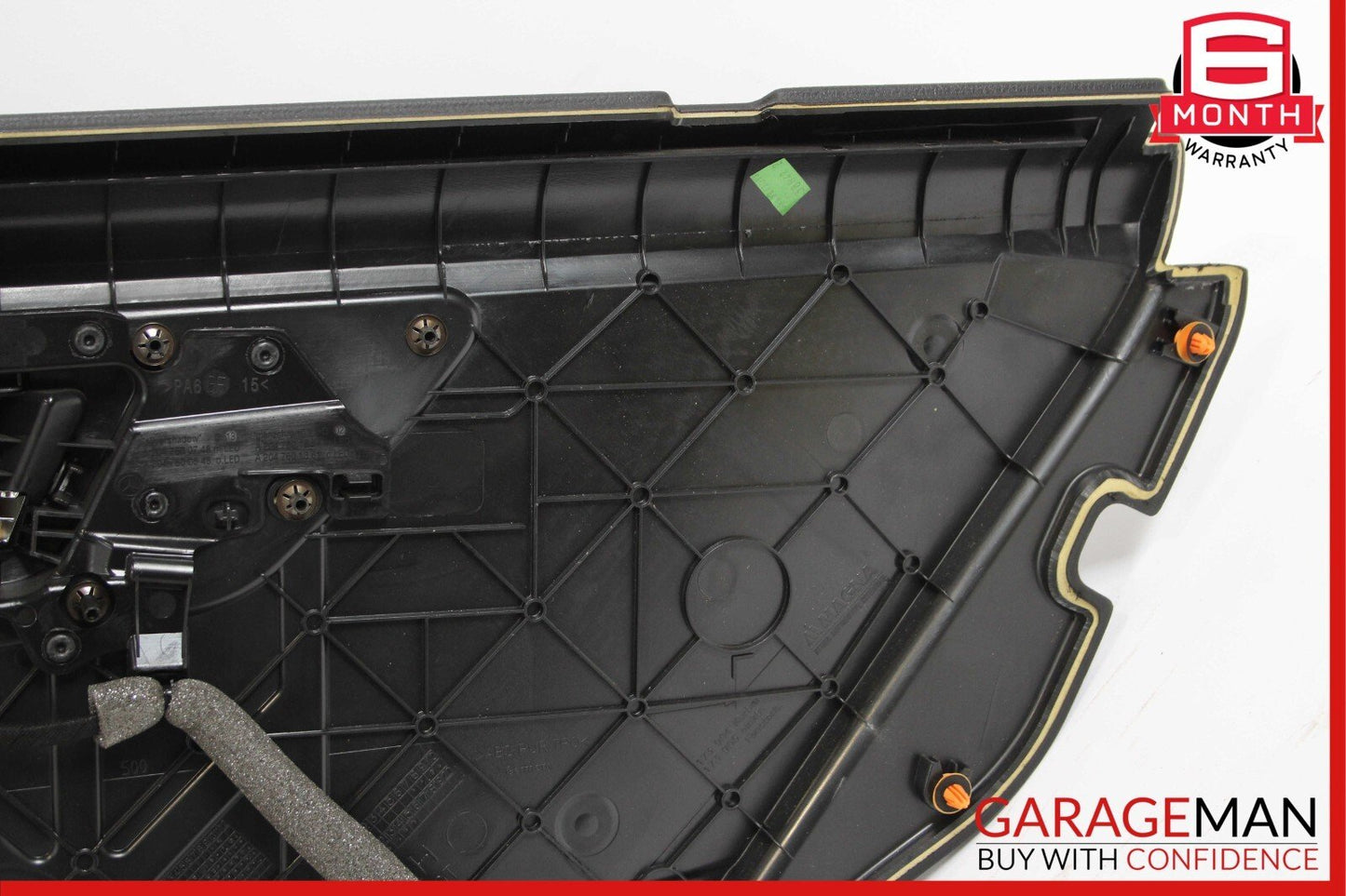 10-15 Mercedes X204 GLK250 Rear Left Side Interior Door Trim Cover Panel Black