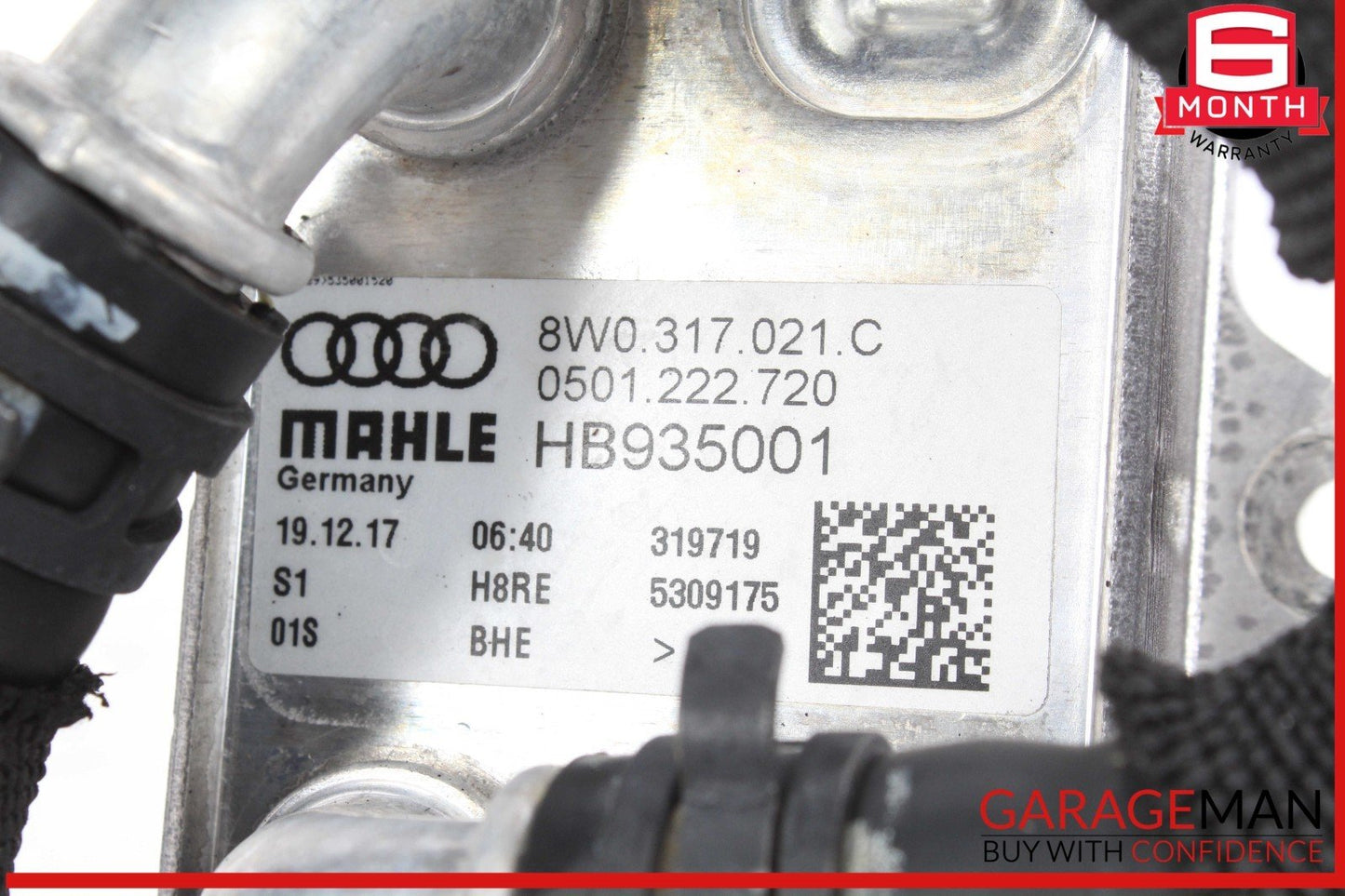 18-23 Audi RS5 S5 Automatic Transmission Oil Cooler 8W0317021C OEM