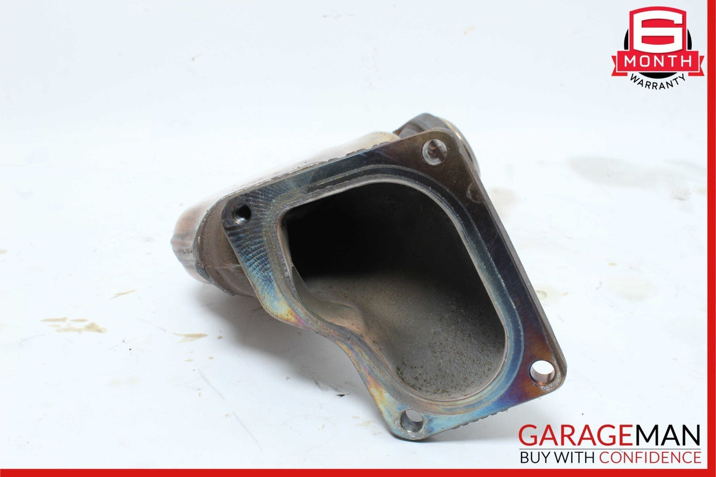12-18 Mercedes W212 E550 CLS550 4.6L Left Exhaust Pipe Adapter 2781400908 OEM