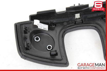 10-13 Mercedes W221 S400 S550 Center Console Trim Cover Panel Pad Black OEM