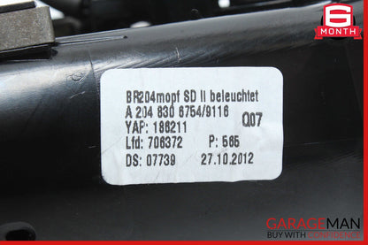12-14 Mercedes W204 C350 C250 Front Left Dash AC A/C Air Vent Grill Cover Black