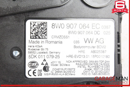 18-25 Audi RS5 S5 A4 Allroad BCM Comfort System Body Control Module 8W0907064DC