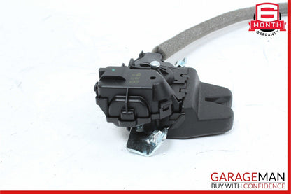 08-17 Mercedes W212 E350 Trunk Lid Latch Lock Actuator w/ Cylinder Lock Latch