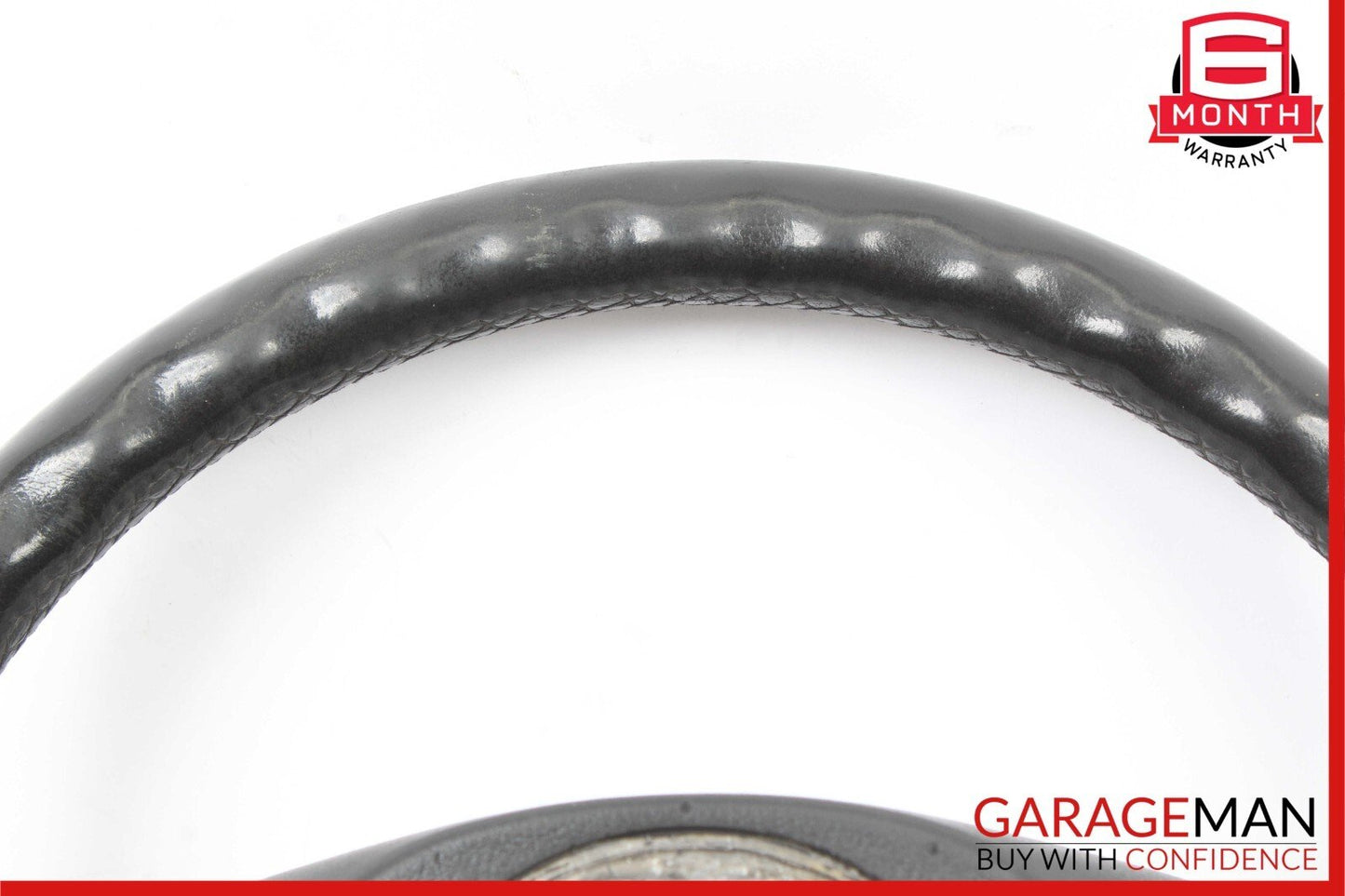 03-10 Porsche Cayenne Turbo 955 957 3 Spoke Driver Steering Wheel Black OEM