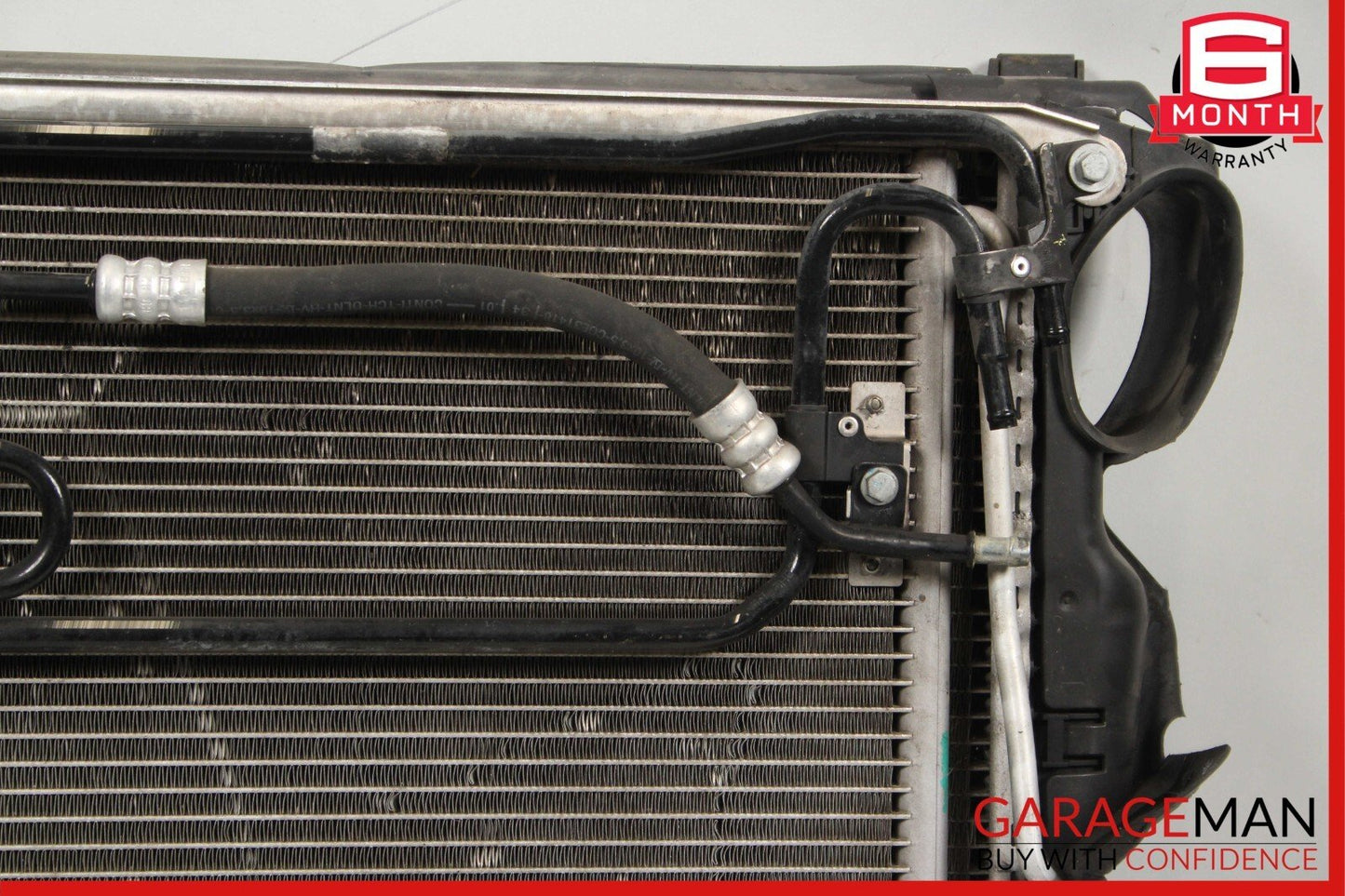 01-02 Mercedes S600 CL600 Radiator AC A/C Coolant Condenser Water Intercooler