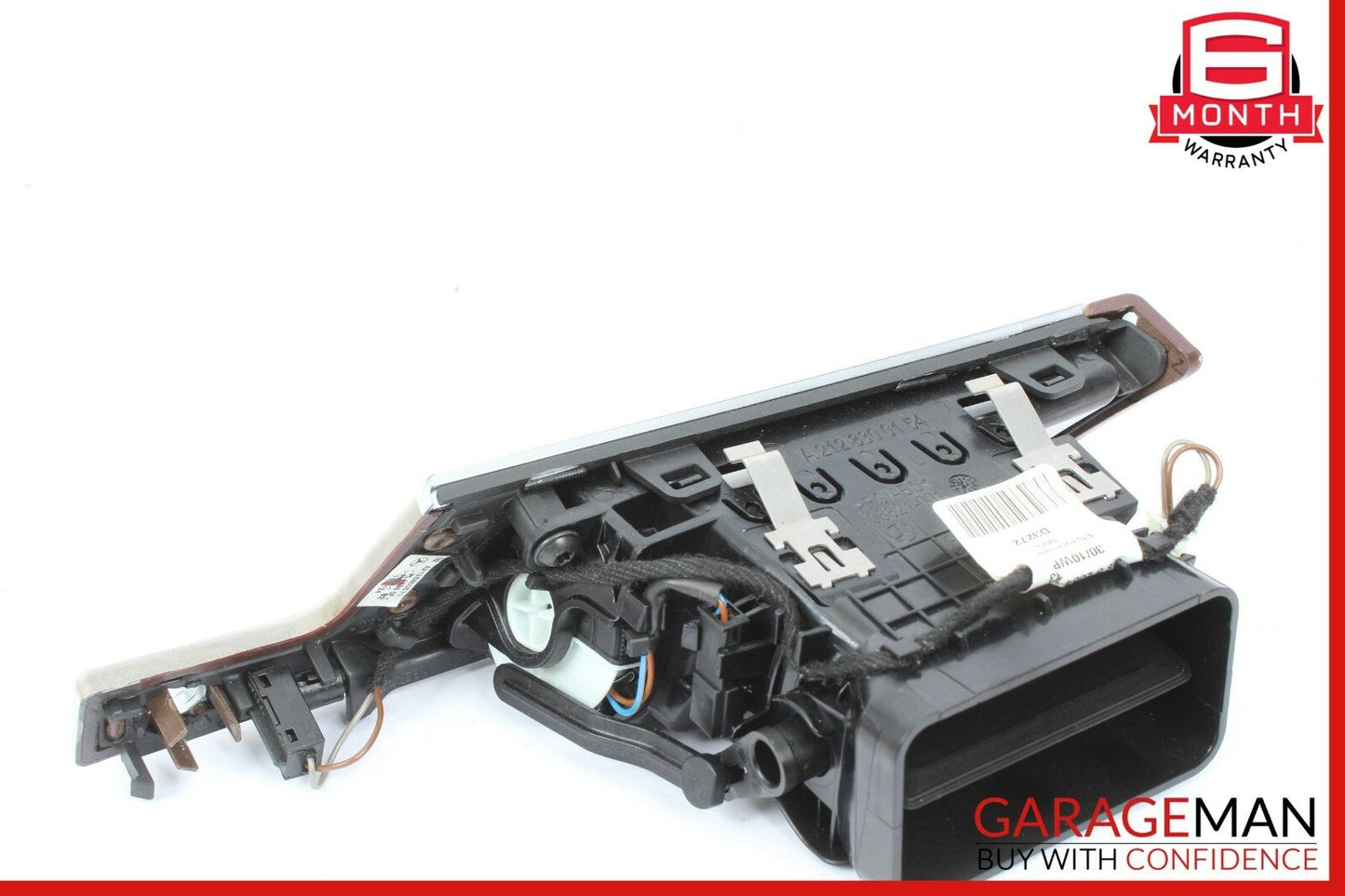 10-13 Mercedes W212 E350 E500 Dashboard Dash AC A/C Air Vent Left Grey OEM