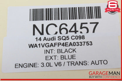 09-18 Audi SQ5 Front Left Driver Side Window Regulator Motor 8K0959801B Genuine