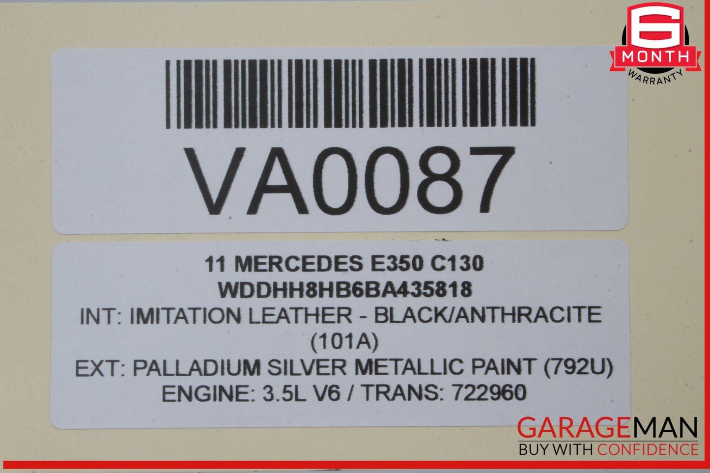 06-12 Mercedes W212 E350 Voice Communication Control Module Unit 2048202085 OEM