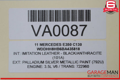 06-12 Mercedes W212 E350 Voice Communication Control Module Unit 2048202085 OEM