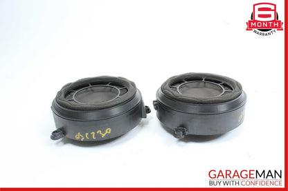 01-07 Mercedes W203 C230 Front Right & Left Side Door Audio Speaker Set of 2 OEM