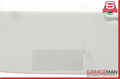 07-13 Mercedes CL600 S550 Front Right Sun Visor Sunvisor Shade Cover Suede Grey