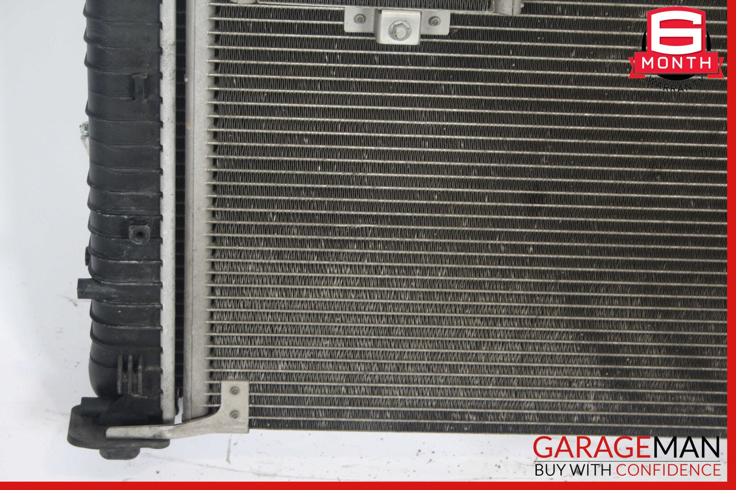 03-08 Mercedes R230 SL500 Engine Radiator A/C AC Air Condenser Oil Cooler Assy