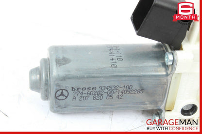 10-16 Mercedes R172 SLK350 Coupe Rear Left Side Door Window Regulator Motor Unit