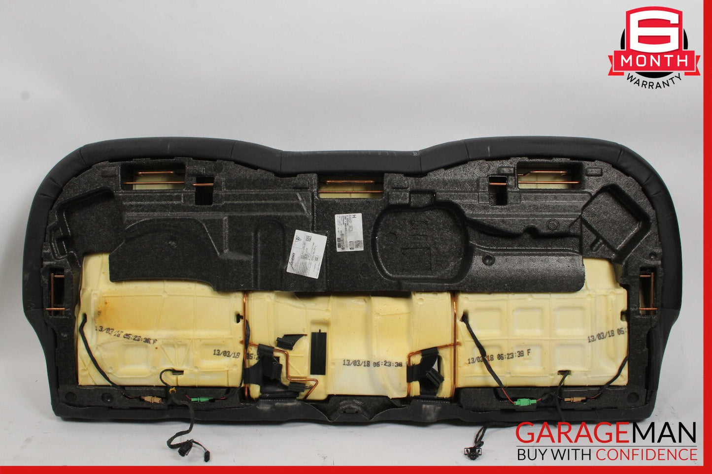 15-18 Porsche Macan S Rear Lower Bottom Seat Cushion Black OEM