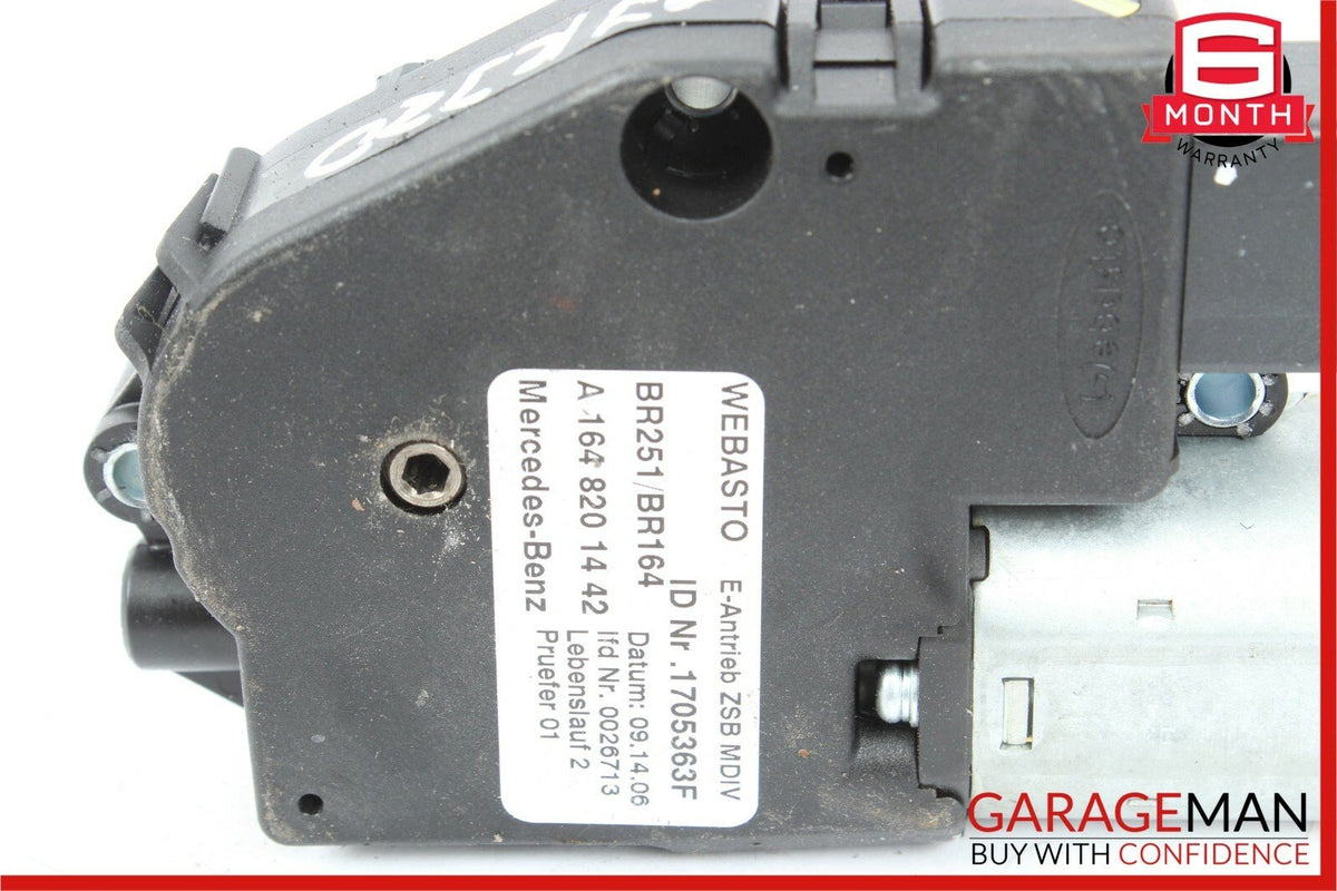 06-12 Mercedes W251 R350 ML450 Panoramic Sunroof Sun Roof Motor 1648201442 OEM