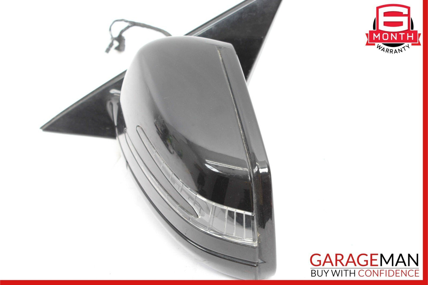10-14 Mercedes W204 C250 C300 Front Left Side Mirror Door Rear View Glass OEM