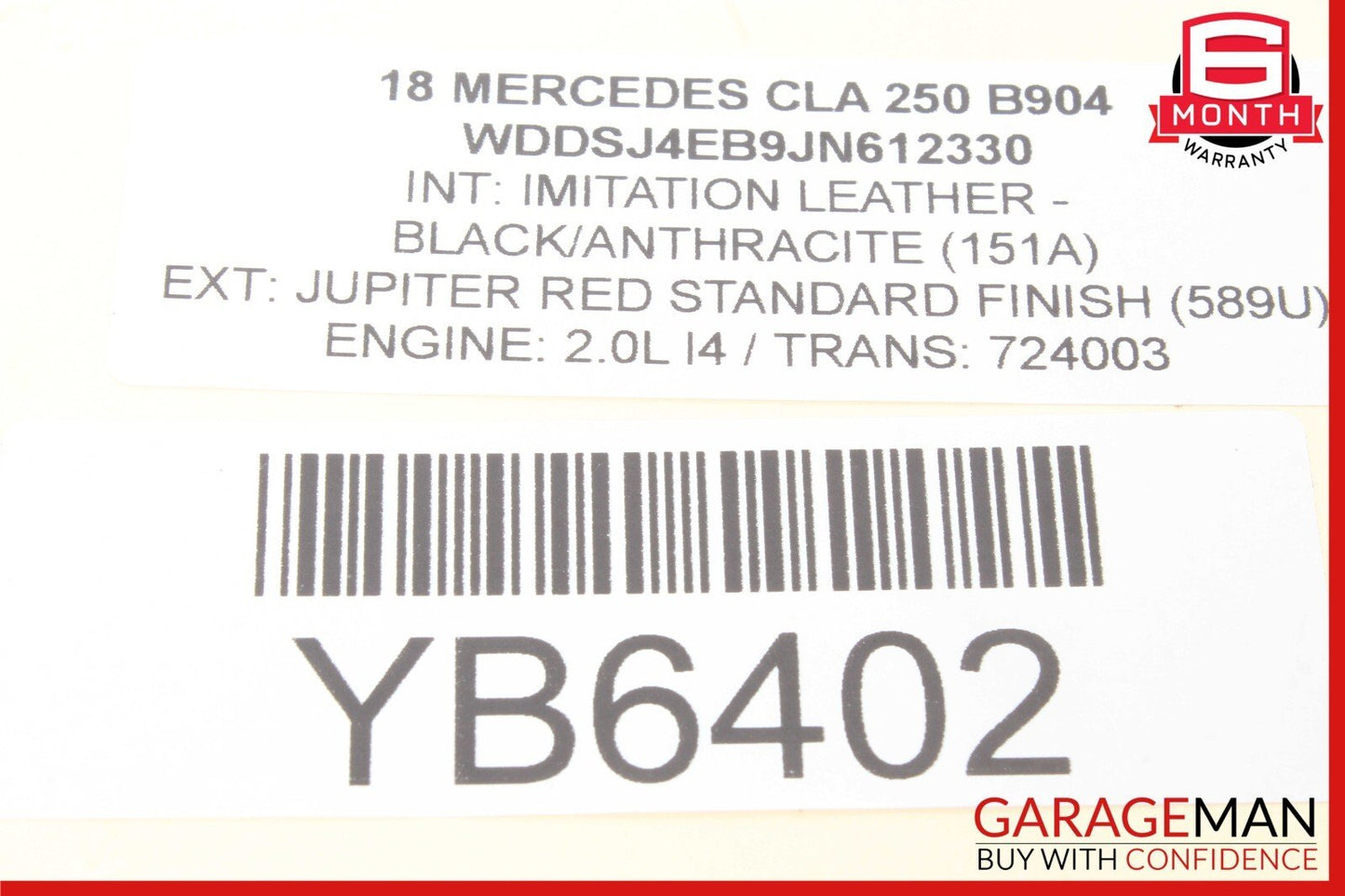 12-20 Mercedes W117 CLA250 Parking Brake Release Handle 2469050451 OEM
