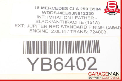 12-20 Mercedes W117 CLA250 Parking Brake Release Handle 2469050451 OEM