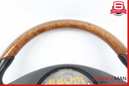 09-12 Mercedes R171 SLK300 SL550 SLK350 3 Spoke Steering Wheel Wood OEM