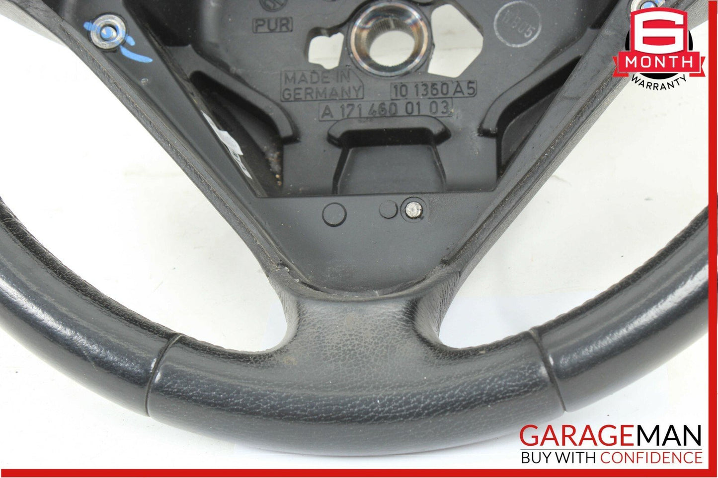 05-08 Mercedes R171 SLK280 C350 C230 Sport 3 Spoke Steering Wheel Black OEM
