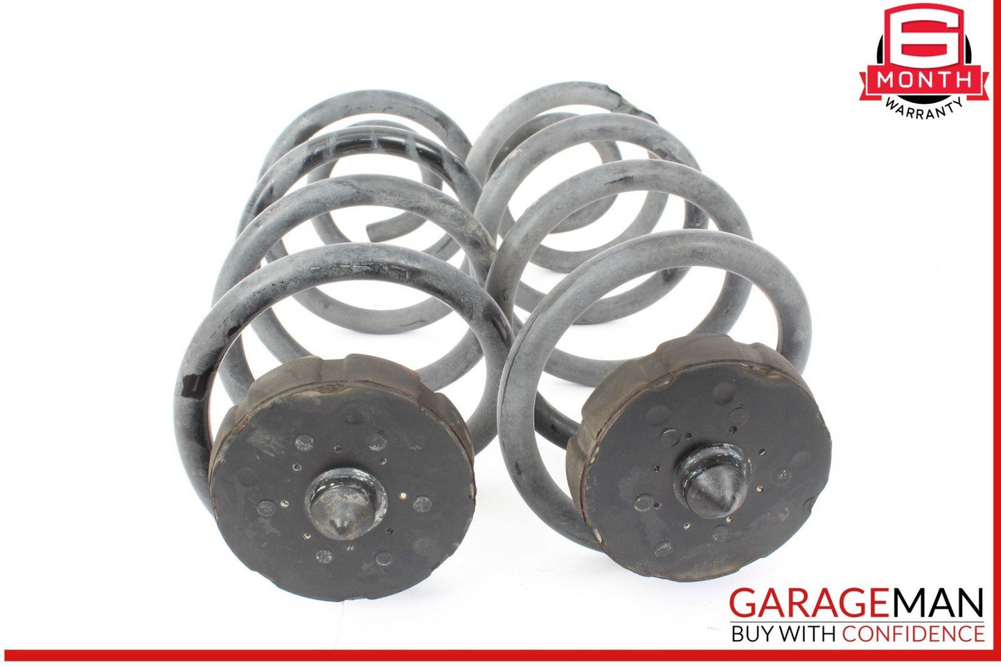 15-18 Porsche Macan 95B Rear Right and Left Side Coil Spring Springs Set of 2