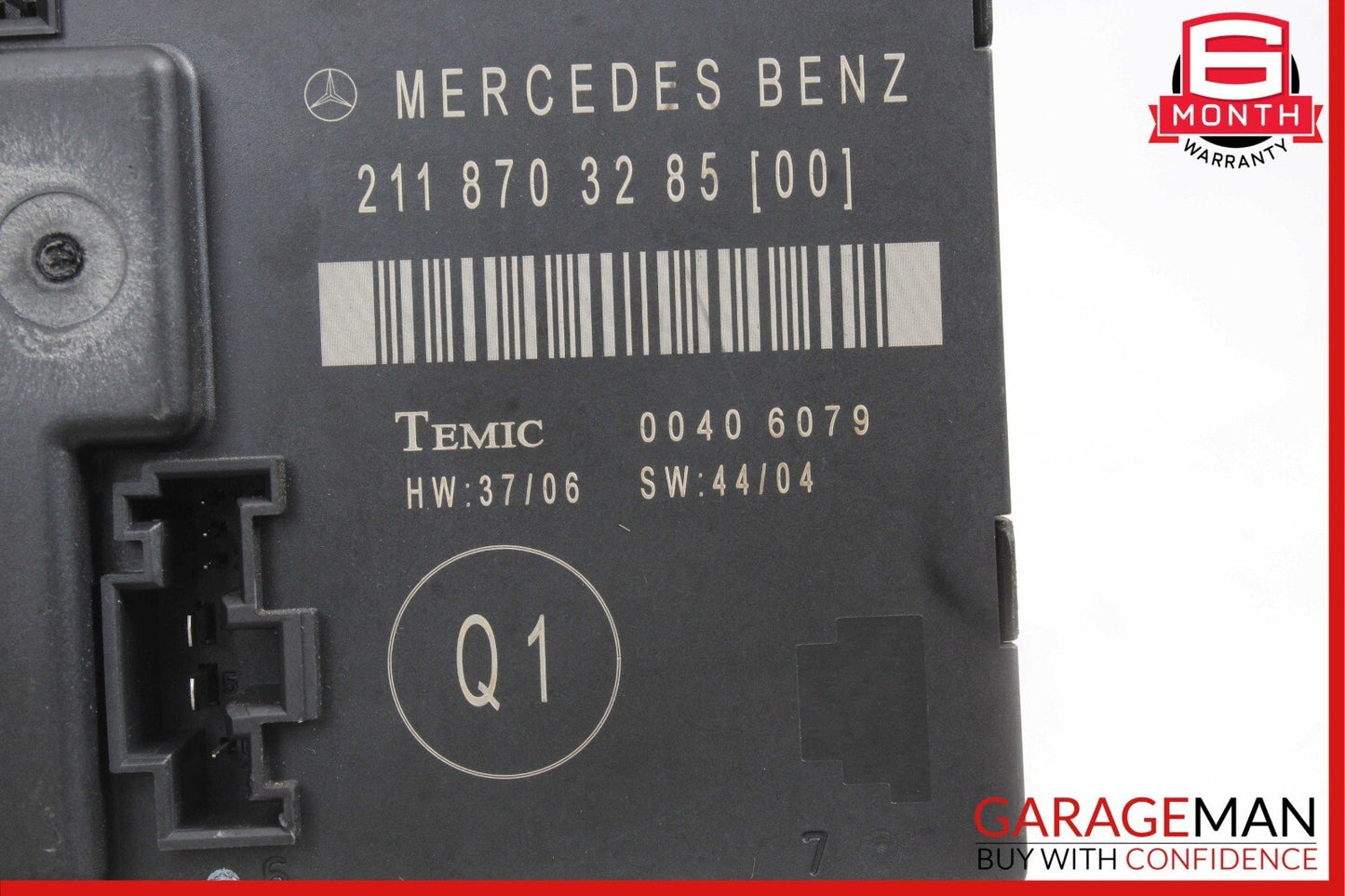 06-11 Mercedes W211 E350 E500 CLS350 Rear Right Side Door Control Module Unit