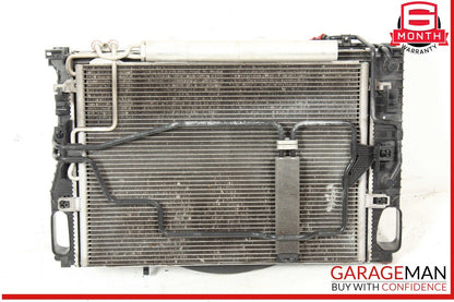03-06 Mercedes W211 E500 CLS500 Engine Cooling Radiator A/C Air Condenser Assy