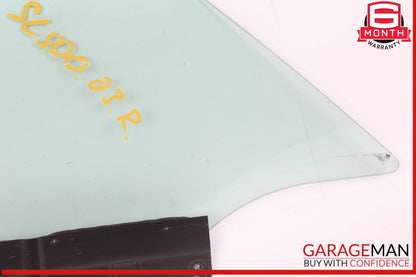 03-12 Mercedes R230 SL500 SL55 AMG Rear Right Side Quarter Window Glass OEM