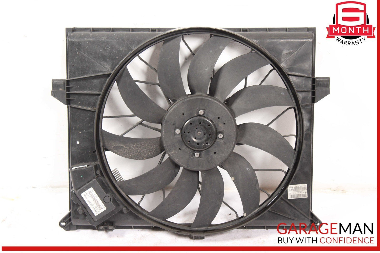 06-13 Mercedes X164 GL450 ML350 Engine Motor Radiator Cooling Fan Assembly OEM