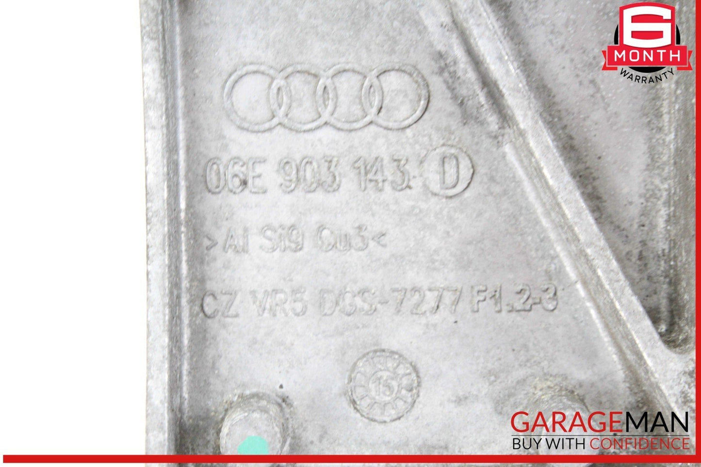 09-17 Audi Q5 SQ5 S4 Alternator Bracket w/ Belt Tensioner 06E903143D OEM