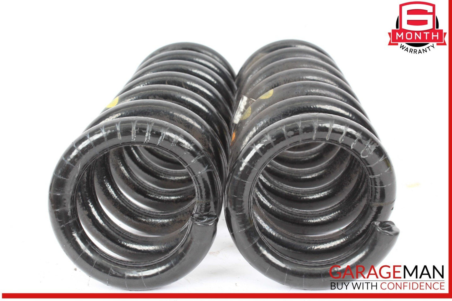 14-17 Maserati Ghibli Rear Right & Left Suspension Coil Spring Absorber Set OEM